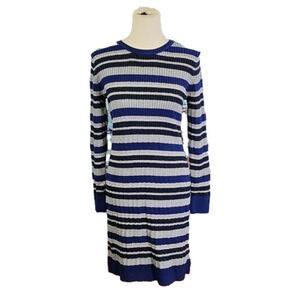 𝅺tommy Hilfiger stripped knit dress size M